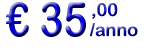 � 35,00/anno