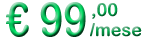  99,00 /mese